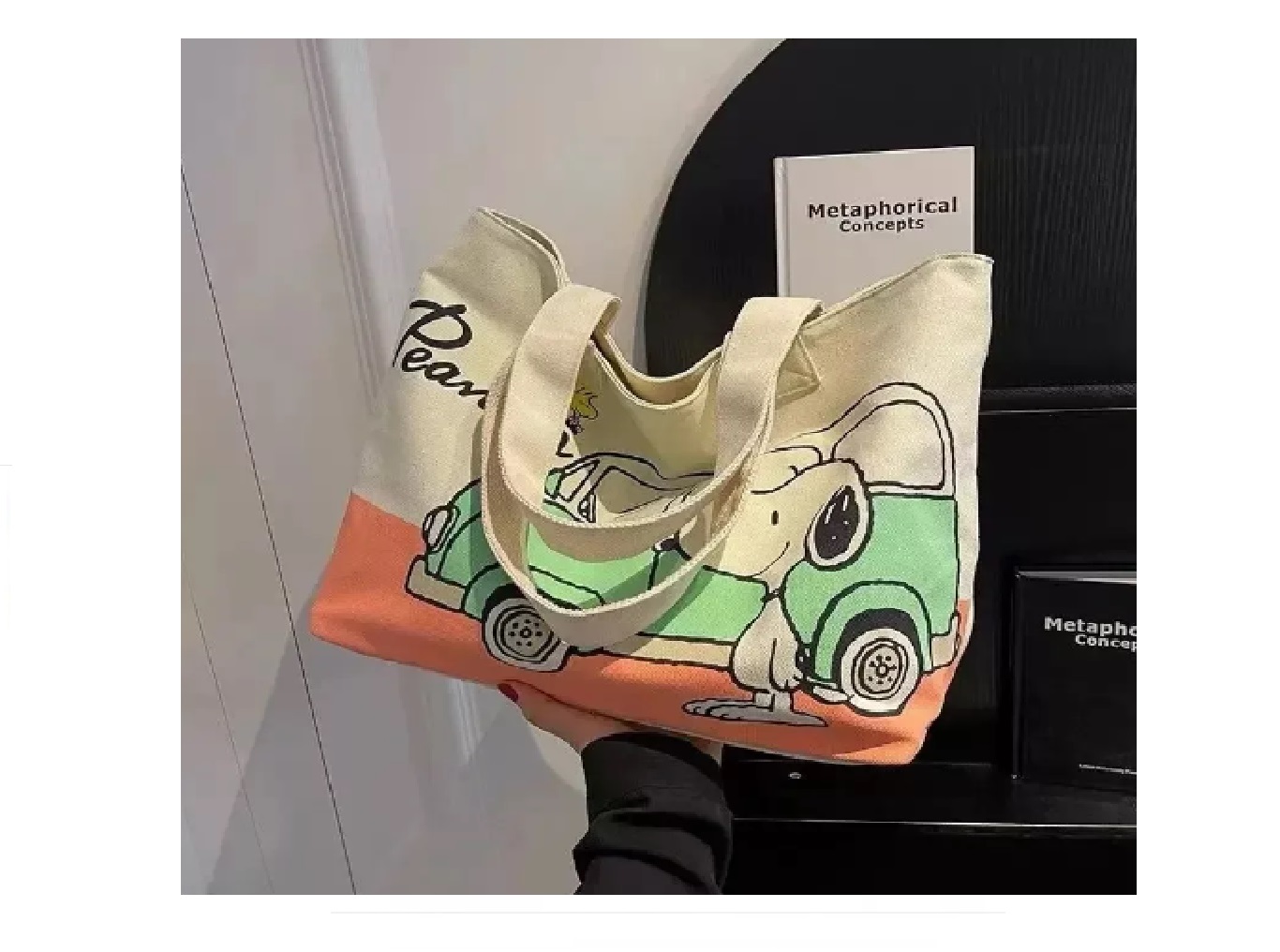 Bolsa Totebag Snoopy Peanuts. - Imagen 2