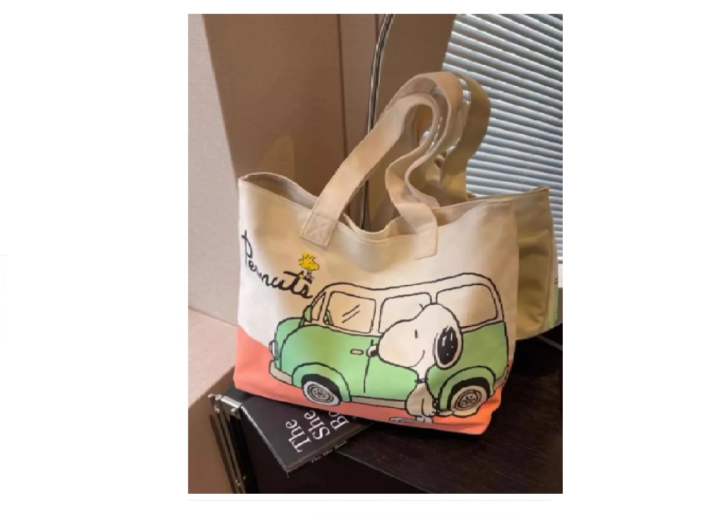 Bolsa Totebag Snoopy Peanuts. - Imagen 3