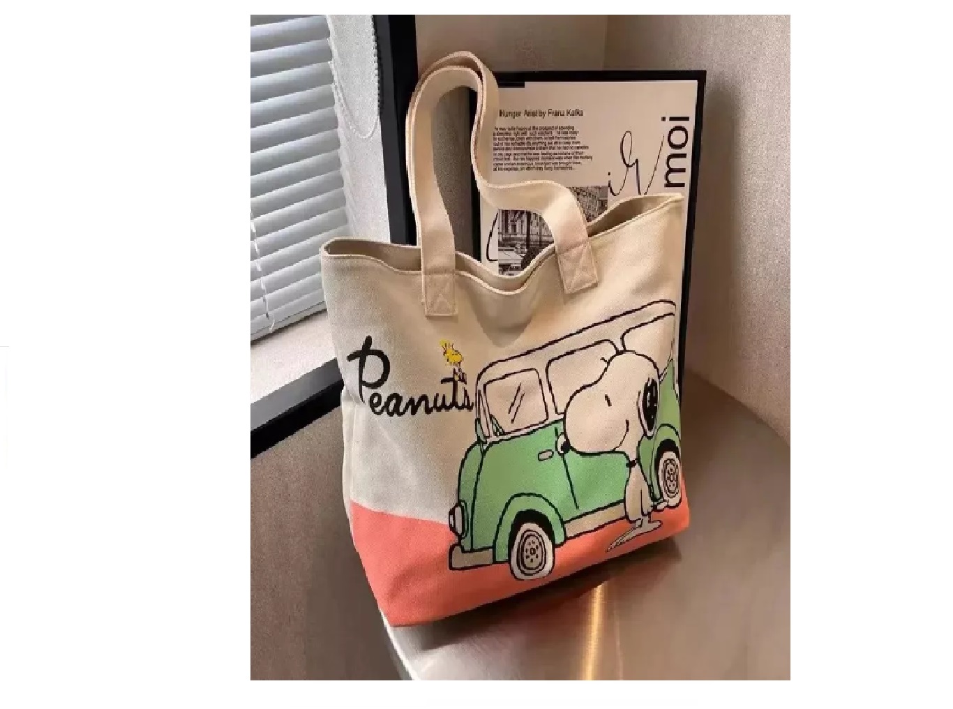 Bolsa Totebag Snoopy Peanuts. - Imagen 4