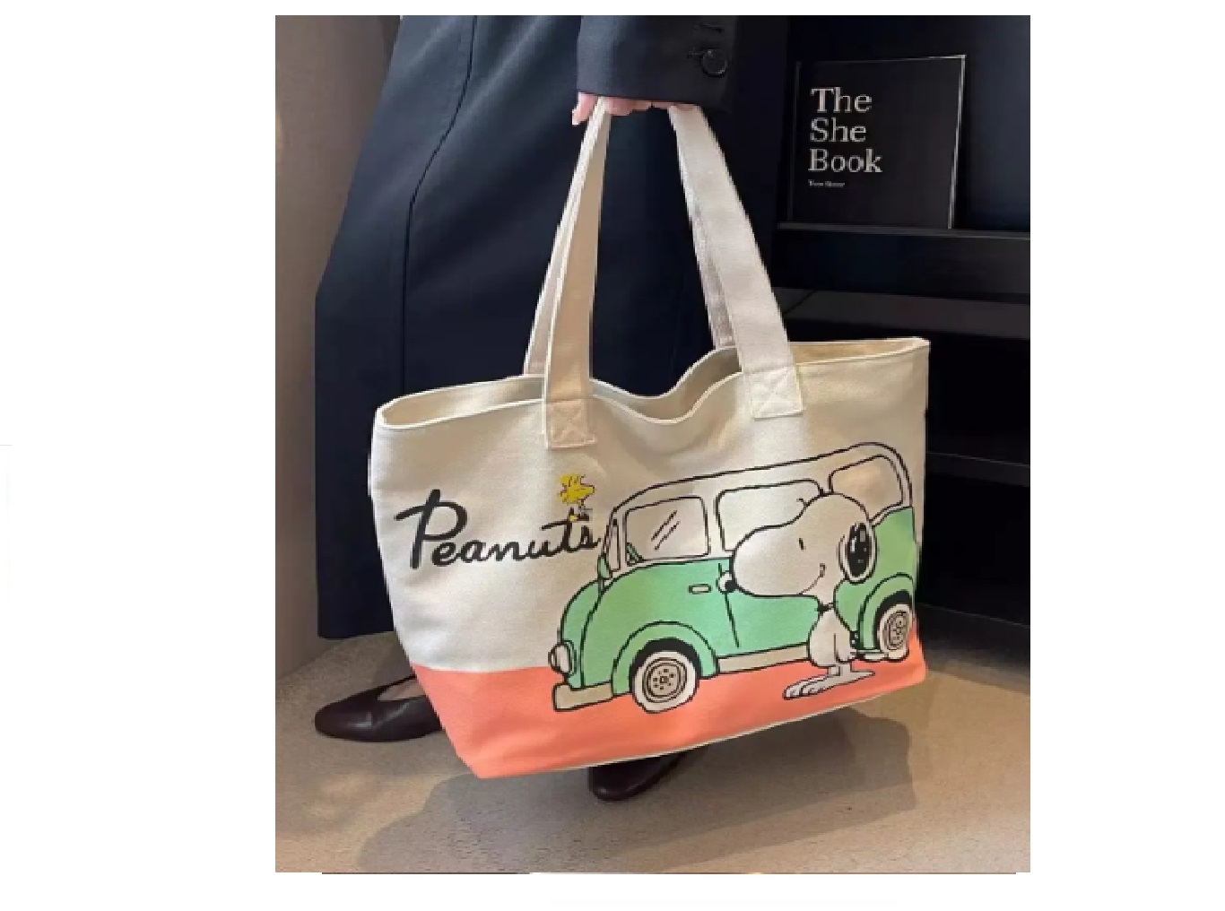 Bolsa Totebag Snoopy Peanuts. - Imagen 5