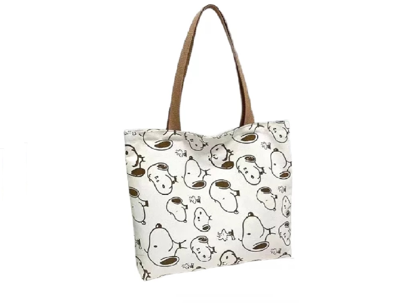 Bolsas Totebag Snoopy Blanco.