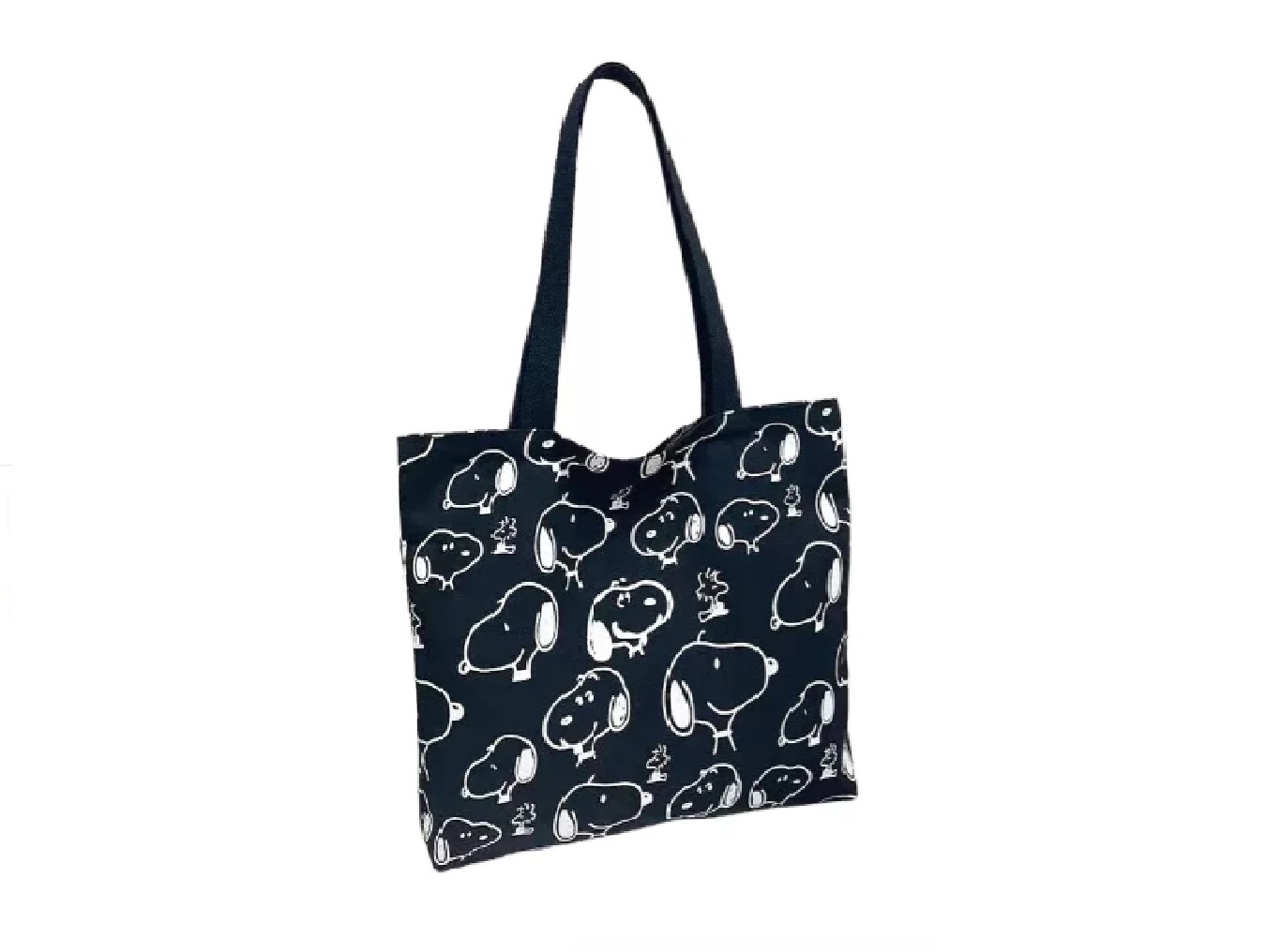 Bolsas Totebag Snoopy Negro.